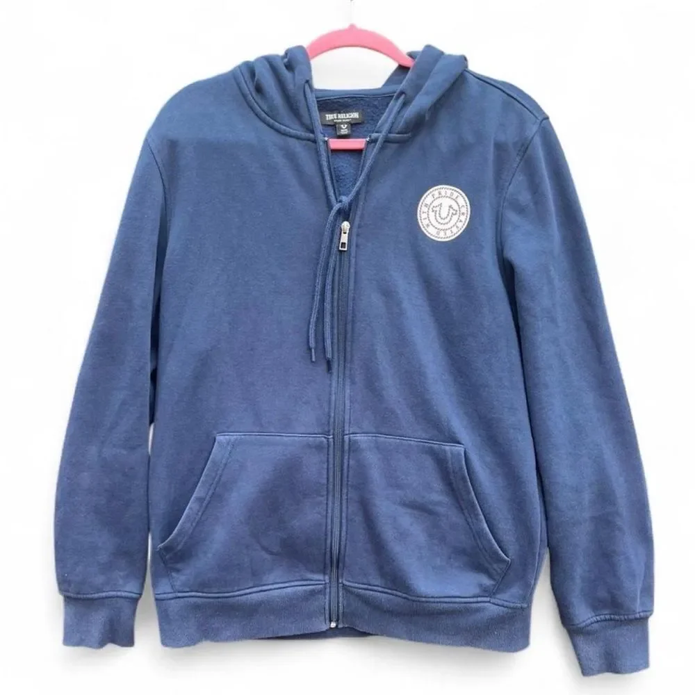 True Religion Navy Blue Hoodie